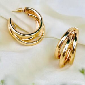 Triple Layer Chunky Hoops