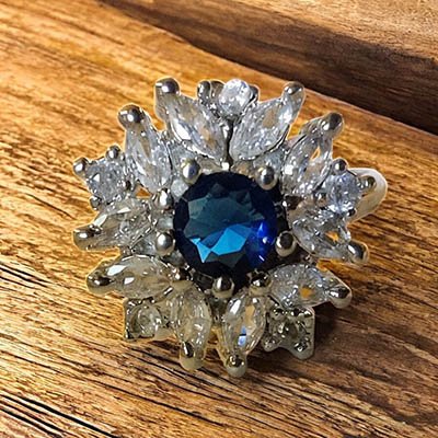 flower ring with stone v3