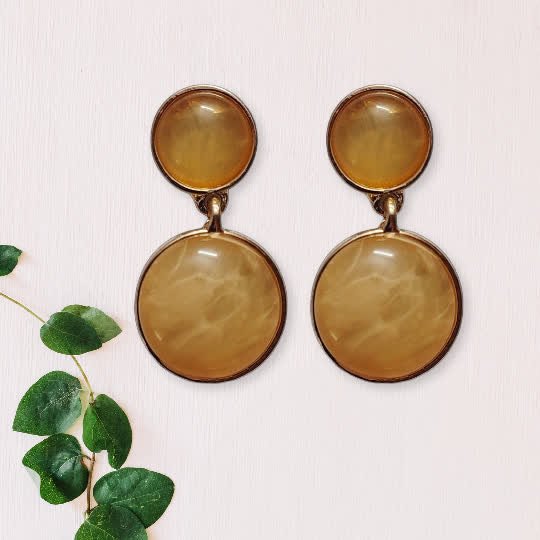 Dual Stone Drop Tassel Dual Stone Drop Tassel