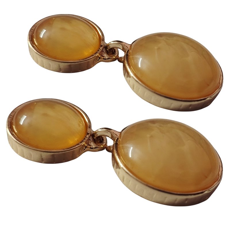 Dual Stone Drop Tassel Dual Stone Drop Tassel